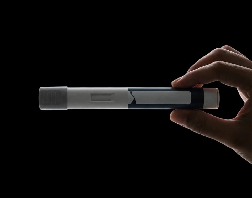Unbranded illustrative injection pen